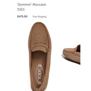 Tod’s Gommino Leather Loafer Slip On Flats 39